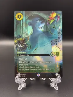 Baloo Carefree Bear 230/204 Enchanted Whispers in the Well NM Disney Lorcana - Image 1
