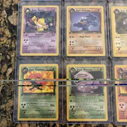 Complete Team Rocket 1st Edition Non Holo Set #18-82 - 65 Pokemon Cards & Box - Image 4
