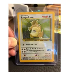 Pokemon Kangaskhan Unlimited Jungle Holo Holo Rare Card 5/64 90 HP English - Image 1