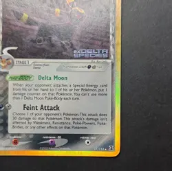 Pokemon TCG Umbreon Delta Species Holo Rare Card 17/113. Slightly Damaged - Image 4