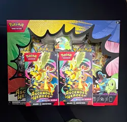 Pokemon TCG Mega Evolution—Ascended Heroes Booster Bundle 12 Packs 70 Cards EN - Image 1