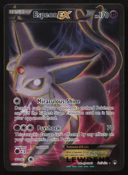 Espeon EX - 117/122 - Full Art Ultra Rare - XY BREAKpoint - Pokemon Card - 1 - Image 1