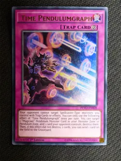 Time Pendulumgraph - PEVO - Ultra Rare - Yugioh Card # 1F81 - Image 1