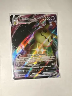 Mimikyu VMAX Brilliant Stars 069/172 Ultra Rare Holo VMAX Pokemon Card 300 HP - Image 1