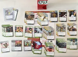 Marvel Champions Rogue Hero Pack 60-Card w/ rules and 3d printed box - Image 2