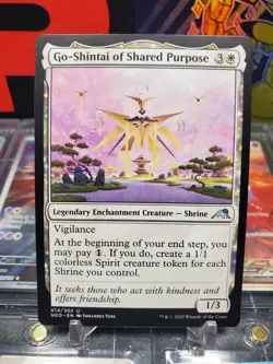 Go Shintai of Shared Purpose 014/302 Uncommon Non Foil Shrine MTG Kamigawa NEO - Image 1