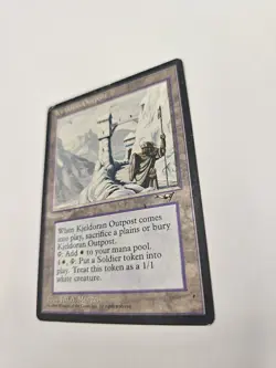 KJELDORAN OUTPOST Alliances MTG Land Soldier RARE - Image 3