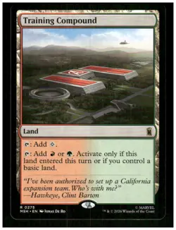 Training Compound 275 Rare Marvel Super Heroes Magic: The Gathering Near Mint - Image 1