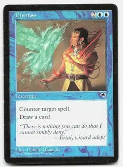 Dismiss 58 Uncommon Tempest Magic: The Gathering Lightly Played - Image 1
