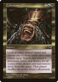 Lobotomy Tempest Light Play MTG Magic DNA GAMES - Image 1