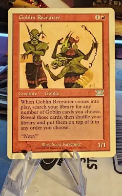 Goblin Recruiter Classic MTG Core Set 6th Edition 186/350 - Image 1
