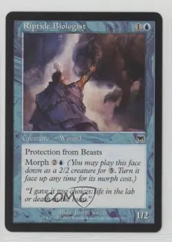Riptide Biologist Magic: Onslaught #106 2002 - Image 1