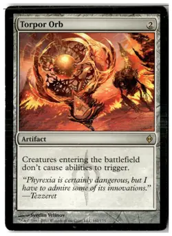 MTG Torpor Orb - New Phyrexia Heavily Played English - Image 1