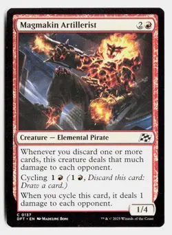 Magmakin Artillerist 137 Common Aetherdrift Magic: The Gathering - Image 1