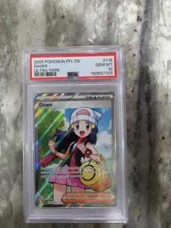 Pokemon TCG Dawn Ultra Rare Holo 118/094 Phantasmal Flames PSA 10 2025 - Image 1
