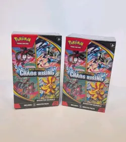 2x - Chaos Rising Booster Bundle - Pokemon TCG Mega Evolution ME04 - SEALED - Image 1