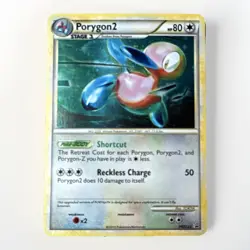 Porygon2 HGSS23 HGSS Holo Rare Pokemon TCG English 2010 HP 80 Stage 1 - Image 1