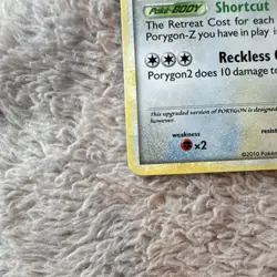 Porygon2 HGSS23 HGSS Holo Rare Pokemon TCG English 2010 HP 80 Stage 1 - Image 5