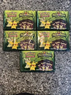 Pokemon Trick Or Trade 2023 Booster Bundle 50 Packs, Lot Of 5, 250 Total Packs - Image 1