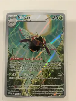Ninjask 137/132 Illustration Rare! Mega Evolution NM English Pokemon Card - Image 1