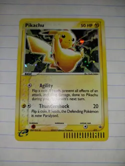 Pikachu Black Star eReader Promo Pokemon Card 012 2003 - Image 1