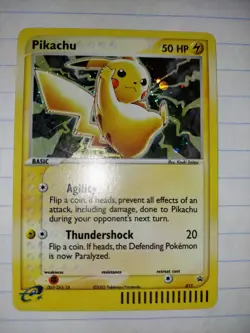 Pikachu Black Star eReader Promo Pokemon Card 012 2003 - Image 5