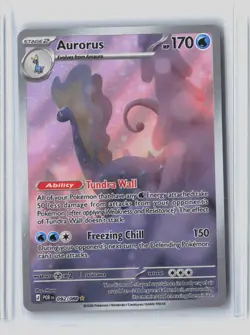 Aurorus 092/088 Holo Illustration Rare Perfect Order Pokemon Holo Near Mint - Image 1