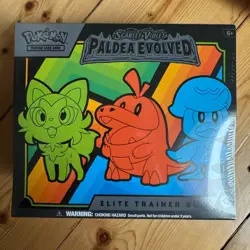 Pokemon TCG Paldea Evolved ETB Elite Trainer Box New and Sealed - Image 1