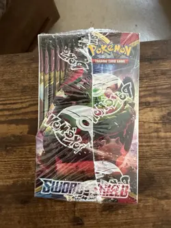 Pokemon Sword and Shield Base Set Booster Box Brand New Sealed w/ Protector - Image 3