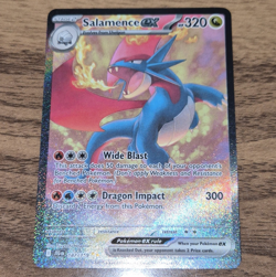 Pokemon TCG Salamence ex 187/159 Sv09: Journey Together SIR Full Art Holo ENG - Image 1
