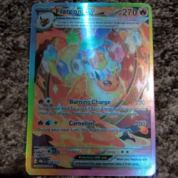 The Pokemon Company Pokemon TCG Flareon ex 146/131 SV Prismatic Evolutions Holo - Image 1