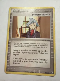 Steven's Advice 83/108 Uncommon Power Keepers Pokemon HP - Image 1