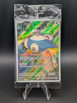 Pokemon TCG Snorlax 051 SV Scarlet & Violet Promo Holo SEALED - Image 1