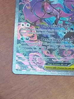 Pokemon Mega Dragalge EX Full Art Holo XY 118/086 - Image 4