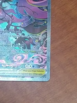 Pokemon Mega Dragalge EX Full Art Holo XY 118/086 - Image 5