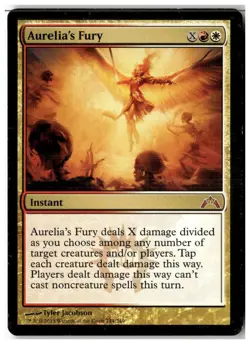 MTG Aurelia's Fury - Gatecrash Moderately Played English - Image 1