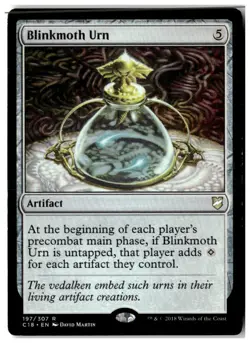 MTG Blinkmoth Urn - Commander 2018 Moderately Played English - Image 1