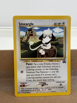 Smeargle 32/53 Wotc Black Star Promo Regular Pokemon NM/LP - Image 1