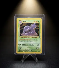 Pokemon! Muk 13/62 Fossil Holo - Image 1