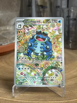 Seismitoad 105/086 Holo Illustration Rare Black Bolt Pokemon Near Mint - Image 1