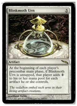 MTG Blinkmoth Urn - Mirrodin Moderately Played English - Image 1