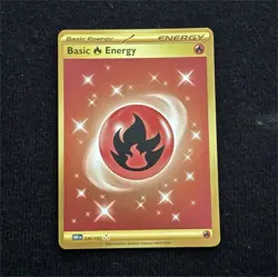 Pokemon TCG Basic Fire Energy 230/197 Obsidian Flames Hyper Rare Holo ENG 2023 - Image 1