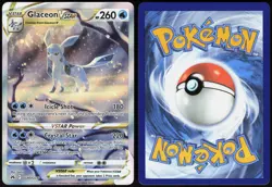 Glaceon VSTAR GG40/GG70 Holo Crown Zenith Galarian Gallery VSTAR Rare Gemi NM - Image 1