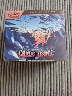 Pokemon Chaos Rising ETB Mega Evolution New CHEAPEST ON EBAY - Image 1