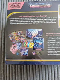 Pokemon Chaos Rising ETB Mega Evolution New CHEAPEST ON EBAY - Image 4