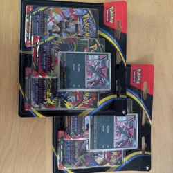2 x Pokemon TCG: Phantasmal Flames- Sneasel 3-Pack Booster Blister (NEW/ SEALED) - Image 1