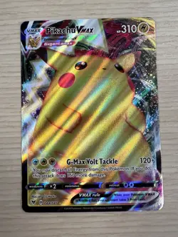 Pokemon TCG Vivid Voltage Pikachu VMAX 44/185 Ultra Rare NM/Mint Condition - Image 1