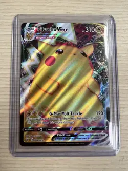 Pokemon TCG Vivid Voltage Pikachu VMAX 44/185 Ultra Rare NM/Mint Condition - Image 3