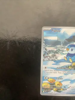 POKEMON ME02: Phantasmal Flames: Piplup (098/094) Illustration Rare NM - Image 3