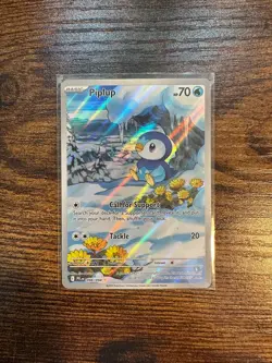 Piplup 098/094 - Phantasmal Flames - Illustration Rare - Pokemon Cards - NM - Image 1